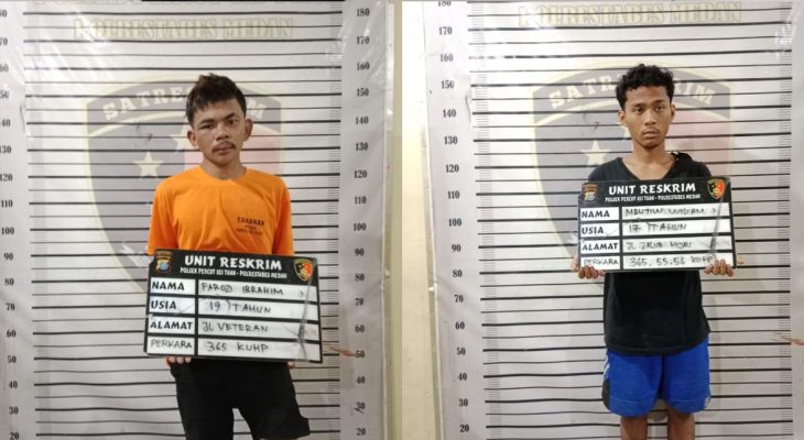 Melawan Saat Pengembangan, Polsek Percut Tembak Seorang Dari 2 Penjahat Yang 11 Kali Beraksi