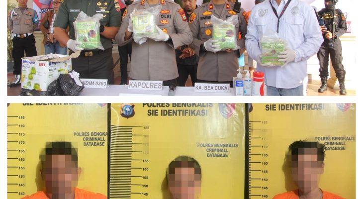 Pangdam I/BB Apresiasi Kodim 0303/Bengkalis Gagalkan Pengiriman Sabu-sabu Seberat 4 Kg