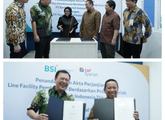 BSI Dorong Ekspansi Pembiayaan Korporasi di Aceh Lewat Kolaborasi dengan Toyota Astra Finance Syariah