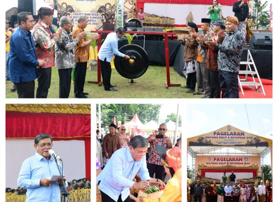 Pagelaran Wayang Kulit & Ketoprak Dor, Wabup: Keberagaman Budaya Adalah Identitas Bangsa