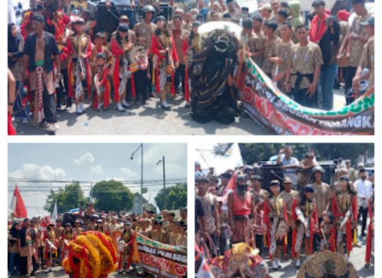 Ribuan Massa DPD Senopati Pujakesuma Seruduk Mapolda Sumut
