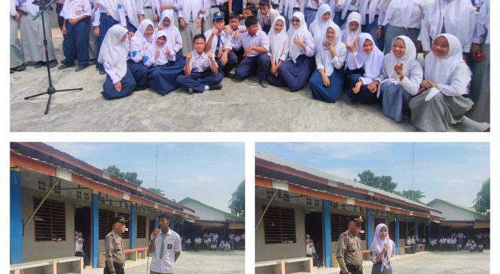 Sosialisasi di Yayasan Pendidikan Almasdar AKP Syahrizal: Belajar Sungguh-Sungguh, Jangan Ikut Geng Motor dan Tawuran