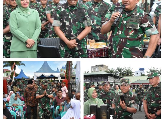 Pamitan di Korem 023/KS, Pangdam I/BB Titip Pesan kepada Komandan Satuan