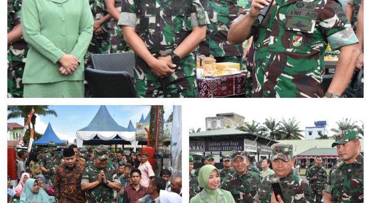 Pamitan di Korem 023/KS, Pangdam I/BB Titip Pesan kepada Komandan Satuan