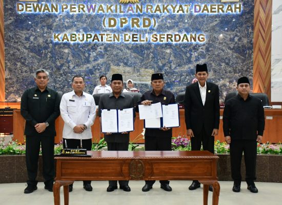 DPRD Sahkan P-APBD Deli Serdang TA 2023