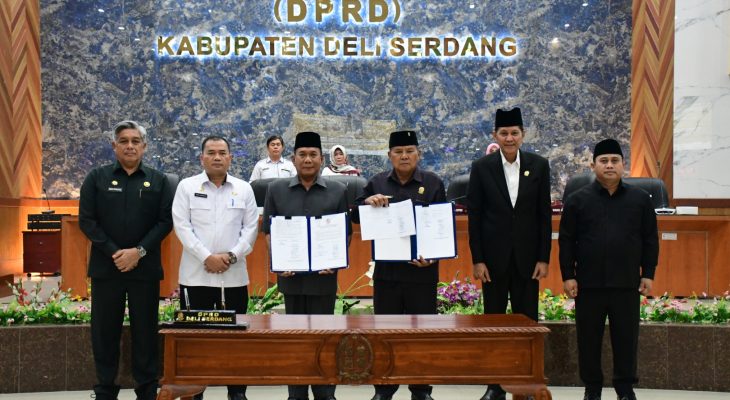 DPRD Sahkan P-APBD Deli Serdang TA 2023