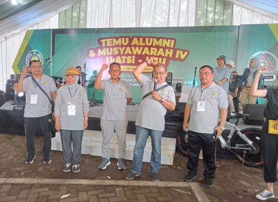 Menggantikan Ir.Murlan Tamba, Ir.Heriannsyah Siregar Terpilih Sebagai Ketua IKATSI USU Periode 2023-2027