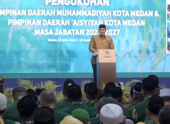 Walikota Bobby Nasution Ajak PD Muhammadiyah dan ‘Aisyiyah Medan Siapkan SDM Indonesia Emas 2045