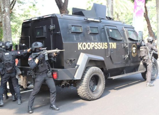 Koopssus TNI Hancurkan Teroris yang Ancam Keamanan KTT Ke-43 Asean Jakarta