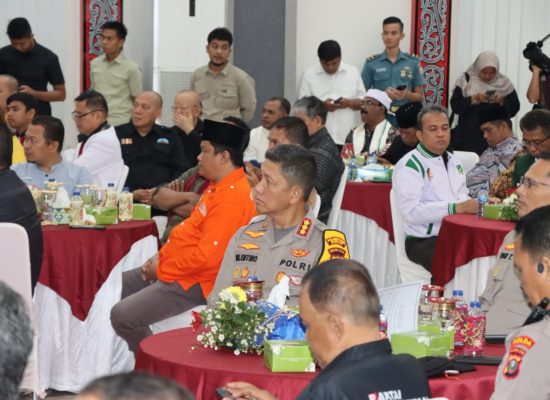 Kapolrestabes Medan Hadiri Deklarasi Pemilu Damai Tahun 2024 di Polda Sumut