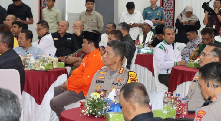 Kapolrestabes Medan Hadiri Deklarasi Pemilu Damai Tahun 2024 di Polda Sumut