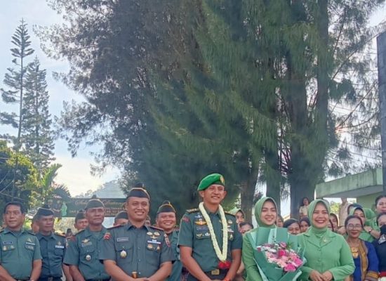 Pisah Sambut Dandim 0205/TK Dari Letkol. Inf. Benny Angga Kepada Dandim Baru, Letkol. Inf. Ahmad Afriyan Rangkuti