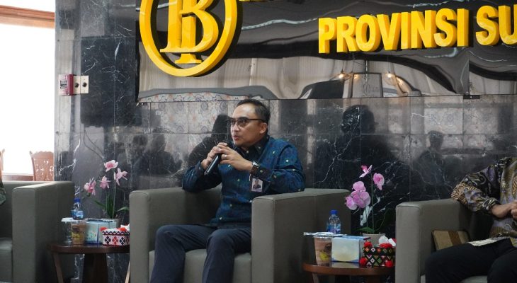 Kepala KPwBI Sumut : Beras Memberikan Andil Inflasi Tahunan Tertinggi Merata di 5 Kota IHK di Sumut