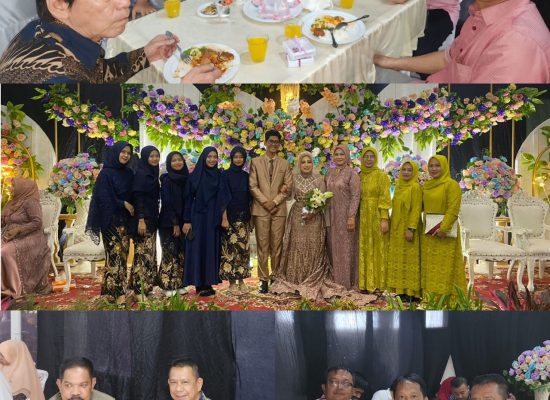 Pesta Pernikahan Keponakan Ketua Pewarta Dihadiri Ribuan Tamu Undangan