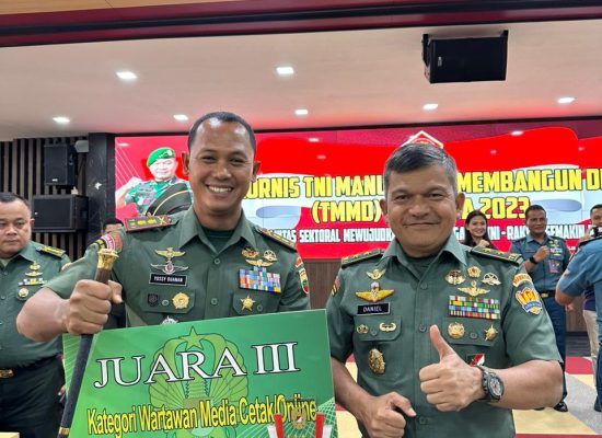 Aster Kasad : TMMD 118 Sinergi Lintas Sektoral Kuatkan Kemanunggalan TNI-Rakyat