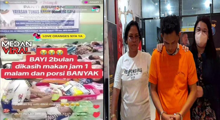 Polrestabes Medan Tahan Pengelola Panti Asuhan yang Eksploitasi Anak Yatim di Tiktok
