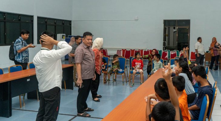 Lagi!! Polisi Gerebek Panti Asuhan di Medan Tuntungan, Diduga Ngemis Online