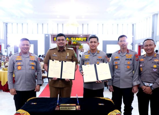 Kapolrestabes Medan Hadiri Launching Smart City di Polda Sumut