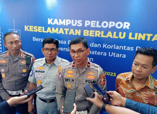 Gandeng Kampus USU, Erick Thohir Ajak Generasi Milenial Jadi Pelopor Keselamatan Lalu Lintas