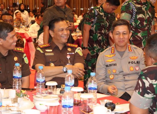 Kapolrestabes Medan Hadiri Deklarasi Pemilu Damai Tahun 2024