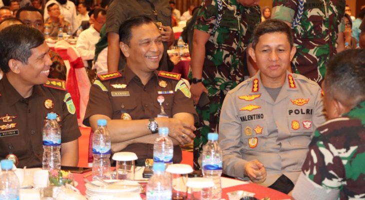 Kapolrestabes Medan Hadiri Deklarasi Pemilu Damai Tahun 2024