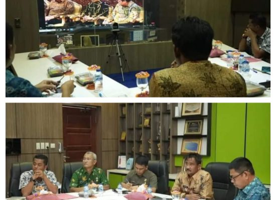 Wali Kota Binjai Ikuti Rakornas Pengendalian Inflasi Secara Daring yang Dibuka Presiden Jokowi