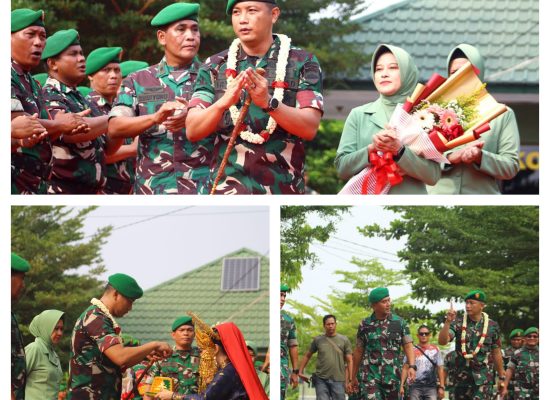 Momen Haru Warnai Tradisi Lepas – Sambut Dandim 0303 Bengkalis.