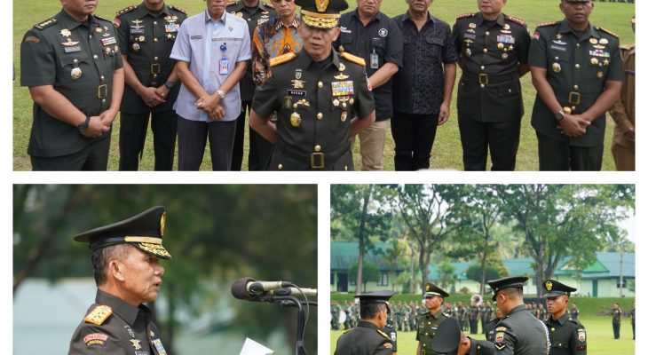 Pangdam I/BB Pimpin Upacara Penutupan Dikmata TNI AD Gelombang I 2023