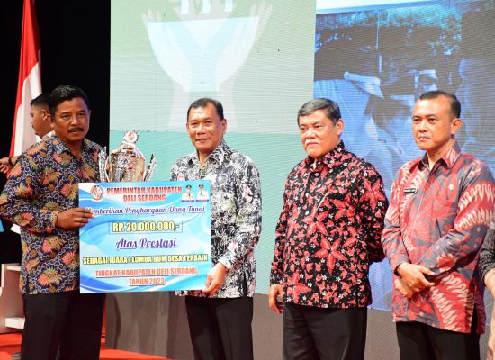 Bupati DS Launching Aplikasi Sirkulasi Desa Membangun