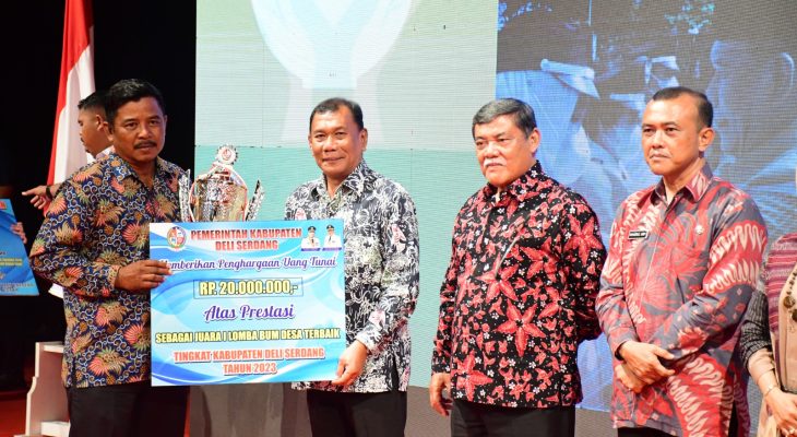 Bupati DS Launching Aplikasi Sirkulasi Desa Membangun