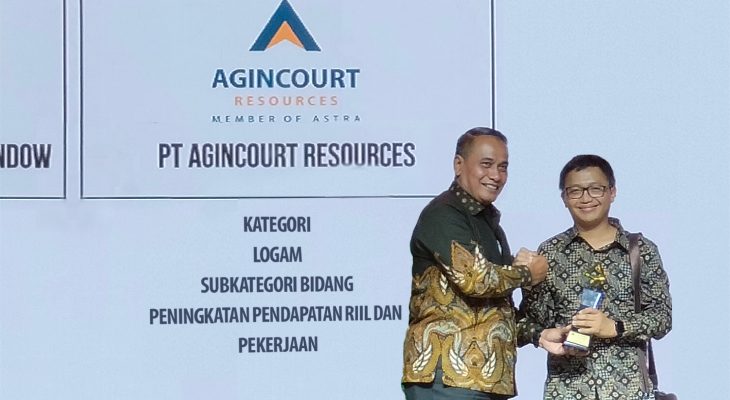 Terapkan Good Mining Practice & Pertanian Berkelanjutan, Agincourt Resources Raih 5 Penghargaan dari Kementerian ESDM