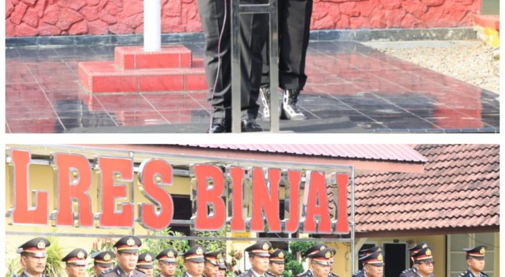 Peringati Hari Kesaktian Pancasila, Polres Binjai Gelar Upacara