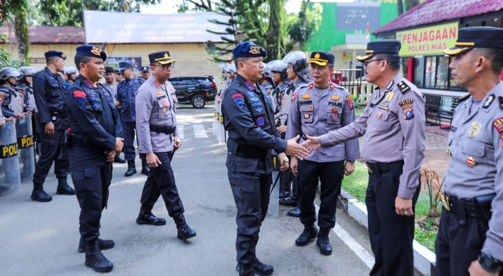 Kunker ke Pulau Nias, Kapolda Sumut Instruksikan Personel Berantas Narkoba dan Sukseskan Pemilu 2024