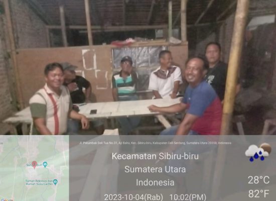 Polsek Biru Biru Gerebek Lokasi Judi Tembak Ikan, Hasilnya Nihil