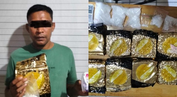 Satuan Narkoba Polrestabes Medan Sergap Bandar Narkoba di Jalan Karya Jaya, 10 kilogram Sabu Disita