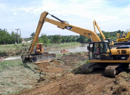 Sudah 11.450 Meter Sungai Deli Dibersihkan, 11.250 M³ Sampah Diangkut