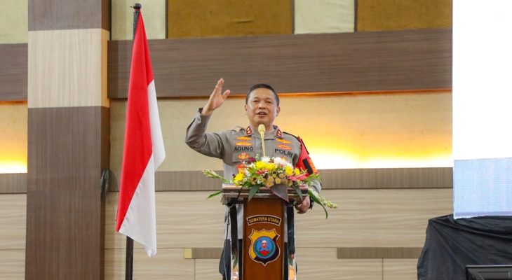 Polda Sumut Gelar Latihan Pra Operasi Mantap Brata Toba 2023-2024