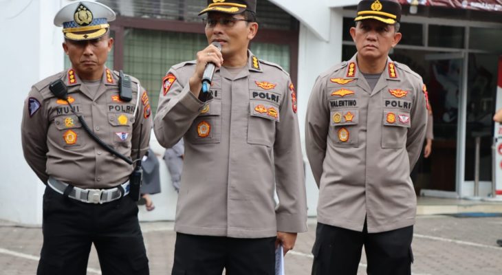 Kawal Pemilu 2024 Aman, Kapolrestabes Medan Ikuti Simulasi Pengamanan Kota di KPU Sumut