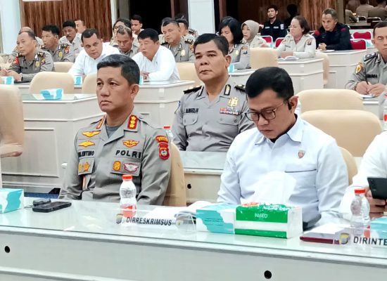 Kapolrestabes Medan Ikuti Kegiatan Taklimat Awal Audit Kinerja Itwasda Polda Sumut