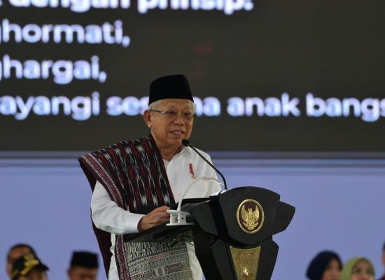 Jaga NKRI, Wapres Ingatkan, Jangan Benturkan Agama dan Kebangsaan