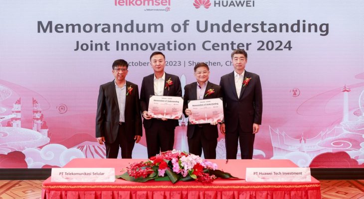 Huawei dan Telkomsel Tandatangani MoU Superior City Untuk Percepat Pembangunan Digital Indonesia