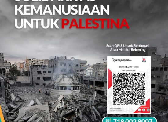 BSI Maslahat Galang Dana untuk Solidaritas Kemanusiaan Palestina