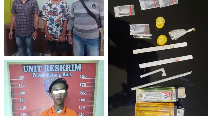 Edarkan Sabu, Pemuda 18 Tahun Dicokok Polsek Batang Kuis di Rumah Orangtuanya