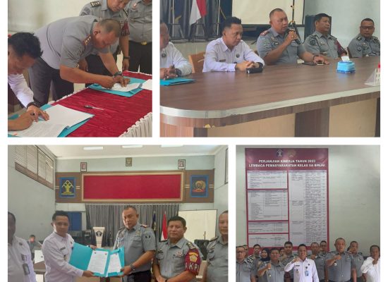 Dukung Penuh P4GN, Lapas Binjai Gandeng BNNK Binjai Laksanakan Perjanjian Kerjasama