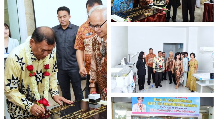 Bupati DS Resmikan RSU Mahawira Prima Indonesia
