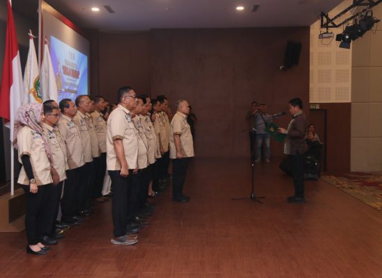 Berantasan Peredaran Narkoba, Pj Gubernur Hassanudin Kukuhkan Satgas Sekolah Bersinar Sumut