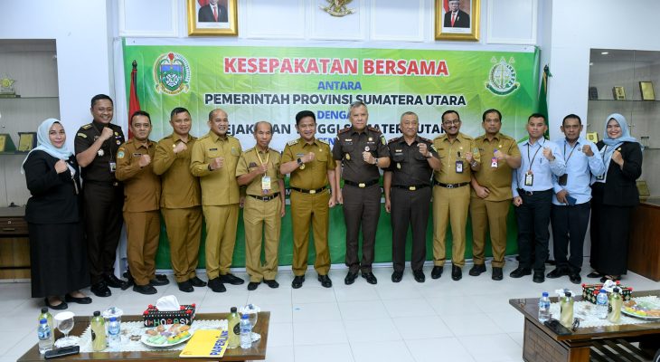 Pemprov  dan Kejaksaan Tinggi Sumut Teken Kerja Sama Penagihan Tunggakan Pajak Daerah