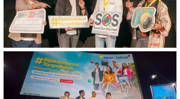 Kampanyekan Anti Hate Speech, Indosat Ooredoo Hutchison Gelar Kompetisi dan Festival Film Pendek SOS 2023