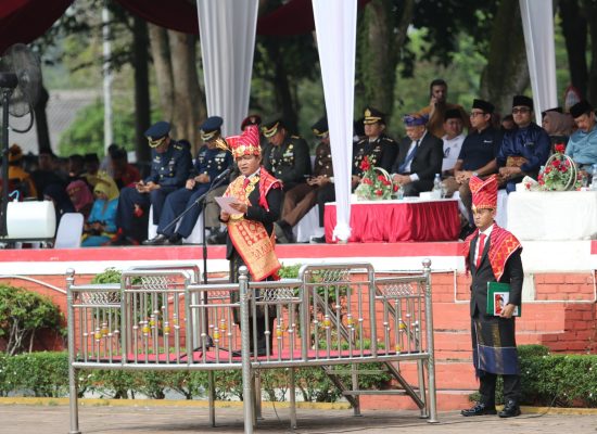 Pimpin Upacara Hari Sumpah Pemuda, Hassanudin Harapkan Generasi Muda Siap Menyambut Indonesia Emas