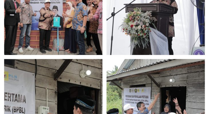 Peringati Hari Listrik Nasional ke – 78, PLN UID Sumatera Utara Nyalakan 1003 Sambungan Listrik Warga Tidak Mampu